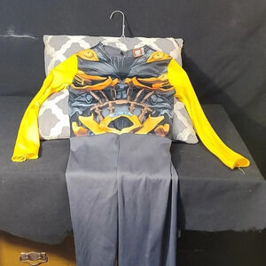 Transformers  costume boys size 10/12 yellow Transformer